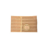 Nu-Hope - Nu-Form - Bg-6464-T - Beige Support Belt 3 - 1/2" Opening 1 - From Bottom Contoured 9" Wide 47" - 52" Waist, 2X - Large, Cool Comfort Elastic, Left Sided Stoma.