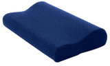 Apex - Carex - Fgp10500 0000 - Cervical Roll Pillow Soft 12 X 20 4 Inch Blue Reusable