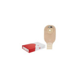 Hollister - Premier - 88400 - Colostomy Pouch One - Piece System 12 Inch Length 5/8 To 2 - 1/8 Stoma Drainable Flat Trim Fit