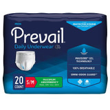 First Quality - Prevail - PUM-512 1 - Men S Daily Underwear Male Adult Absorbent Pull On With Tear Away Seams Small Medium Disposable Heavy Absorbency 