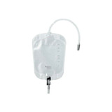 Coloplast - Conveen Security+ - 21027 - Urinary Leg Bag Anti - Reflux Valve / Clamp Nonsterile 1000 Ml Vinyl Flocked