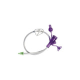 Applied Medical - 8-0212-Isosaf - Technology 2" Sterile Purple Dual Enfit Y - Port Medication Set.