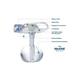 Applied Medical - Minione - M1-5-1850 - Technology - Technologies - Balloon Button Gastrostomy Feeding Device 18 Fr 5.0 Cm Tube Silicone Sterile