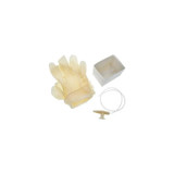 Amsino - Amsure - As375 - Catheter Kit, 14Fr, Pop - Up Solution Cup & 1 Vinyl Glove