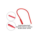 Bard Rochester - 277714 - Urethral Catheter Robinson / Nelaton Tip Red Rubber 14 Fr 16 Inch