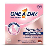 Bayer - Aspirin - 16500586586 - One A Day Women'S Prenatal Vitamins With Choline, 60+60 Count.