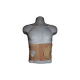 Safe N Simple - Sns3Gr66 - Securewear Security Beige 10 - 1/4" Support Belt With Hole 2X - Large, Right