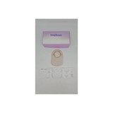 Safe N Simple - Sns7400234 - 8" Closed 2 - Piece Pouch, Beige, 70Mm, 3/4" Flange With Belt Tabs
