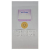Safe N Simple - Sns7814214 - 5" Diameter, 2 - Piece Round Wafer, Extended Wear, With Solid Hydrocolloid, 57Mm, 1/4" Flange Cut - To - Fit