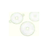 Torbot - 2456-11 - Group 3" Rnd Hypalon Soft White Face Plate, Flat, 1 3/8"
