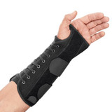 Breg - Apollo Advantage - 10056 - Universal Wrist Brace Aluminum / Foam Left Hand Black One Size Fits Most