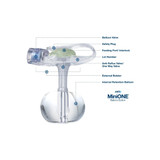 Applied Medical - Minione - M1-5-2044 - Technology - Tech - Mini One Balloon Button Kit 20 Fr X 4 - 2/5 Cm L Stoma, Silicone, Beige Bolster Port