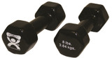 Fabrication Enterprises - Cando - 10-0557-2 - Dumbbell Pair Hexagon Heads 8 Lbs.