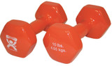 Fabrication Enterprises - Cando - 10-0559-2 - Dumbbell Pair Hexagon Heads Lbs.