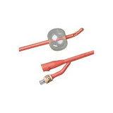 Bard Rochester - 0102Si20 - Foley Catheter, 2 - Way, Specialty, Tiemann Model, Medium Olive Coude Tip, Single Eye, Red Latex, 20Fr, 5Cc