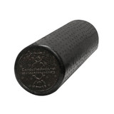 Fabrication Enterprises - Cando - 30-2282 - Half - Round Therapy Foam Roller Slim Black Epp 6 X 36 Inch