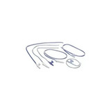 Cardinal Health - Argyle - 30620 - Pediatric Suction Catheter With Safe - T - Vac Valve, 6 French Staggered Eye, Coil Pack, Graduated, Latex - Free.