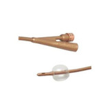 Cardinal Health - Dover - 630187IC - 2-Way Silver-Coated Foley Catheter, 18 Fr, 16 Inch, 30 Cc Balloon 