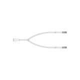 Cook Medical - G14121 - Y - Type Connecting Tube With 2 Male Luer Locks And Drainage Bag Connector 14 Fr 30 Cm