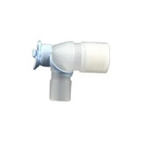 Icu Medical - Pneupac - 525450 - Asd - Nonsterile Standard Single Swivel Adapter, Angled 15 Mm Termination.