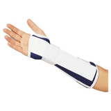 Deroyal - 1040025 - Wrist / Forearm Brace Canvas Foam Right Hand Blue Large