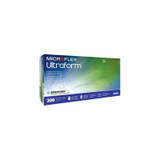Microflex - Ultraform - Uf-524-Xs - Exam Glove X - Small Nonsterile Nitrile Standard Cuff Length Textured Fingertips Blue Not Rated