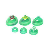 Teleflex - Clear Comfort - 15808 - Anesthesia Mask Elongated Style Adult Medium Hook Ring 