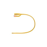 Teleflex - Rusch - 180705180 - Gold 18070518 - 2 - Way Silicone - Coated Foley Catheter 18 Fr 5 Cc