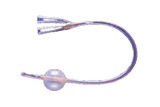 Teleflex - Simplastic - 664130-000220 - Soft 3 - Way Foley Catheter 22 Fr 16" L, 30 Cc, Couvelaire Tip , Purple Color, Sterile