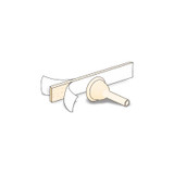 Urocare - Uro-Con - 52213050 - Male External Catheter Non - Adhesive Latex Medium