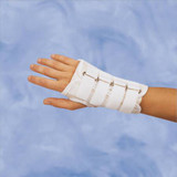 Deroyal - 5059-01 - Wrist Splint, Cock - Up Canvas Hook/Loop Rt Xsm 8&34
