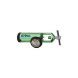 Drive Devilbiss Healthcare - Oxygen Regulator - 18301Gm - Medical Mini Barb Outlet, Adult, Liter Flow Increments: 0, 0.12, 0.5, 1, 1.5, 2, 2.5, 3, 4, 6 & 8