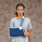 Deroyal - 9023-00 - Arm Sling / Shoulder Immobilizer Hook And Loop Closure X - Small, Universal Right Left, 6 12.5 Inch Pouch