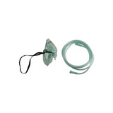 Dynarex - Resp-O2 - 33006 - Oxygen Mask Full Face Style Adult Medium Adjustable Head Strap / Nose Clip