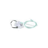 Dynarex - Resp-O2 - 33008 - Oxygen Mask Full Face Style Pediatric Medium Adjustable Head Strap / Nose Clip