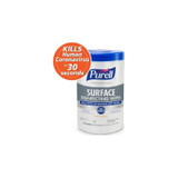Gojo Industries - Purell Professional - 9342-06 - Surface Disinfectant Cleaner Premoistened Alcohol Based Manual Pull Wipe 110 Count Canister Citrus Scent Nonsterile