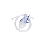 Mckesson - 32633 - Oxygen Mask Elongated Style Adult One Size Fits Most Adjustable Head Strap