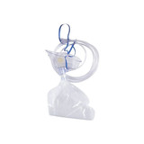 Mckesson - 32634 - Nonrebreather Oxygen Mask Elongated Style Adult One Size Fits Most Adjustable Head Strap / Nose Clip