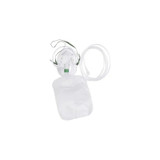 Medline - Hud1059 - Nonrebreather Oxygen Mask Elongated Style Adult One Size Fits Most Adjustable Head Strap / Nose Clip