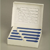 Deroyal - Plastalume - 9119-02 - Finger Splint Without Fastening Left Or Right Hand Blue / White