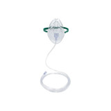 Sun Med - Salter - 8110-7-50 - Labs Oxygen Mask Elongated Style Adult One Size Fits Most Adjustable Head Strap