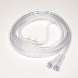 Sun Med - Salter-Style - 4807-7-7-25 - Demand Nasal Cannula Dual Port Delivery Adult Curved Prong Nonflared Tip 