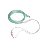 Sun Med - Soft - 47Soft-7-7-25 - 7 - 25 - 47 - Etco2 Nasal Sampling Cannula With O2 Delivery Oxygen Adult Curved Prong / Nonflared Tip