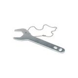 Sunset Healthcare Solutions - Res031M - Metal Wrench For Post Valve - Style Oxygen Cylinders, D & E Tanks, Cga 540 Regulator With Chain