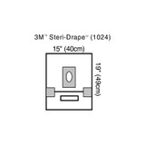 3M - 1024 - Adaptic Touch - Drape, Aperture W/Pouch