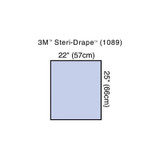 3M - 1089 - Utility Sheet With Biocade Fabric, 22" X 25"