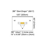 3M - 6617 - Adaptic Touch - Drape, Iso Ioban