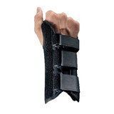 Djo Djorthopedics - Donjoy - 81-87307 - Comfortform Wrist Brace With Abducted Thumb Aluminum / Spandex Right Hand Black Large