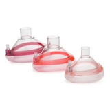 Ambu - 1443 - Anesthesia Mask Elongated Style Small Adult Size 4 Hook Ring