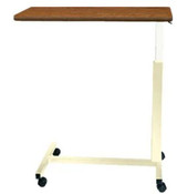 Amfab - 1010Hax0007806 - Table, Overbed H - Base Bannister Oak 15X30"